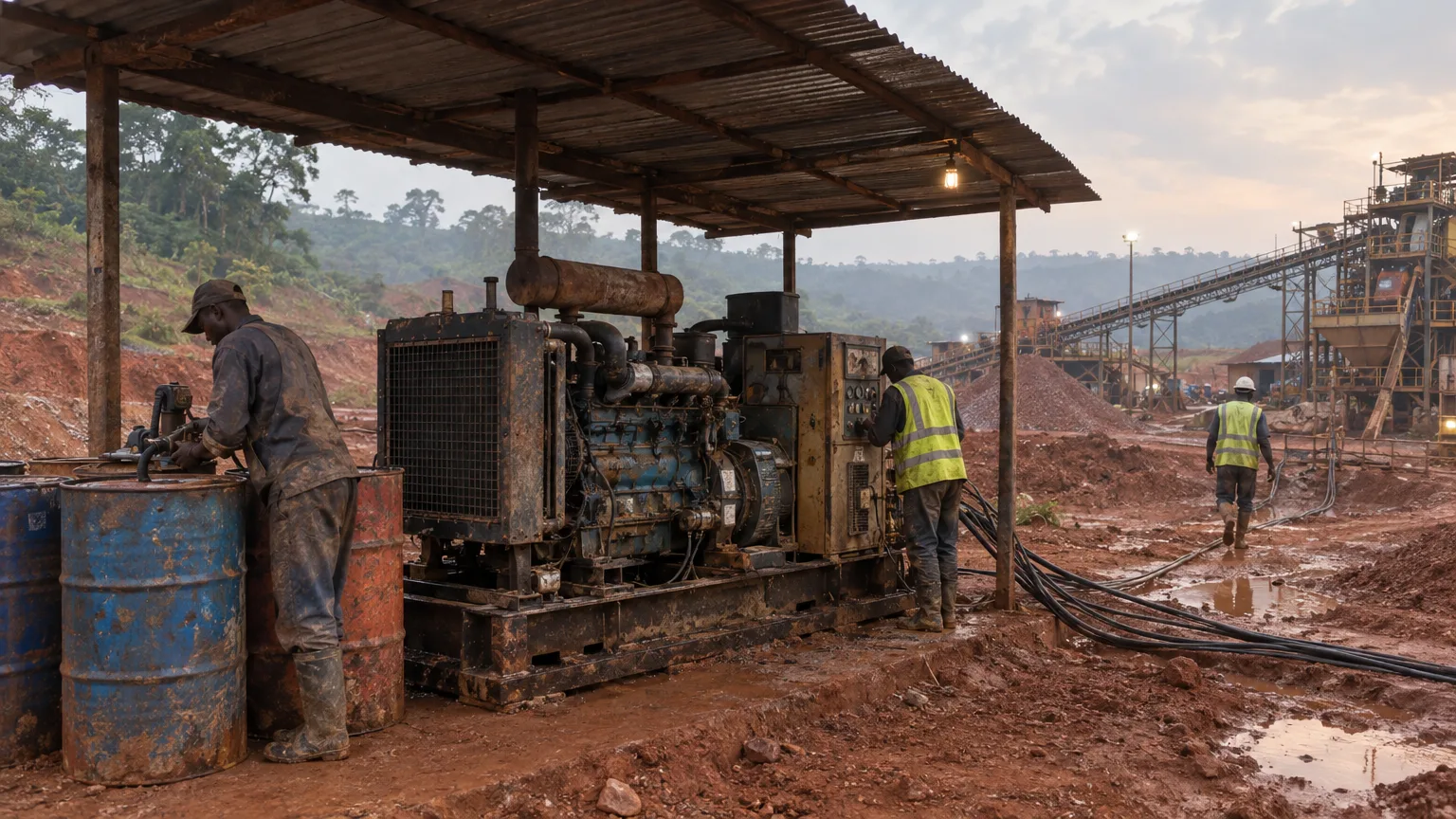 Diesel generator set