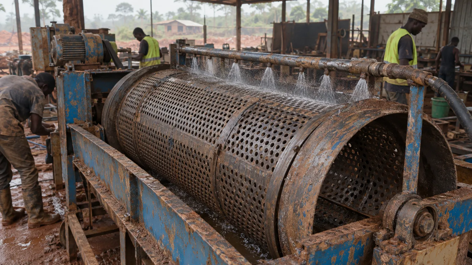 Trommel screen drum
